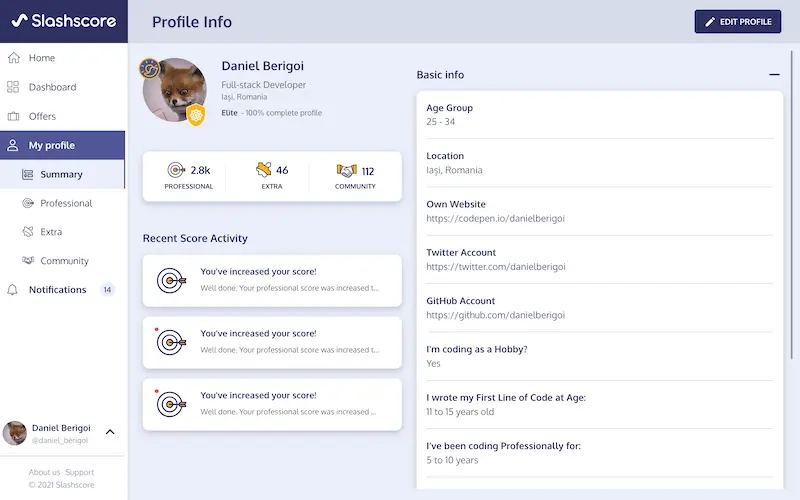 Slashscore AI screenshot