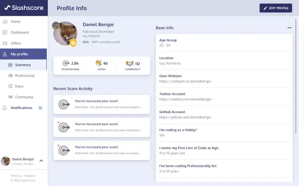 Slashscore AI screenshot