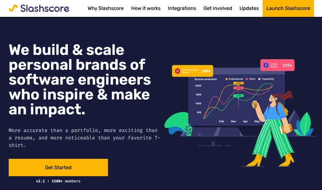 Slashscore landing
