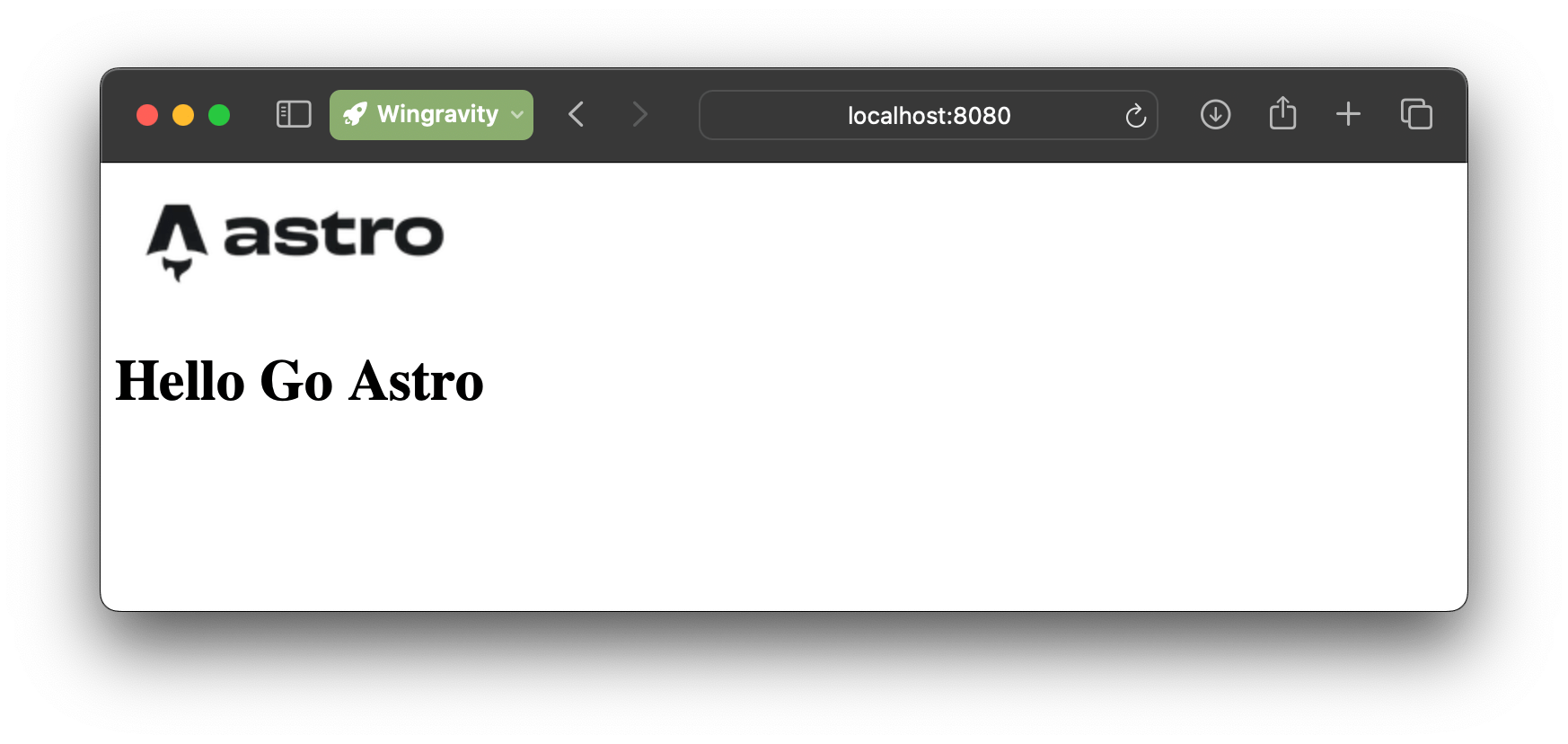 localhost:8080